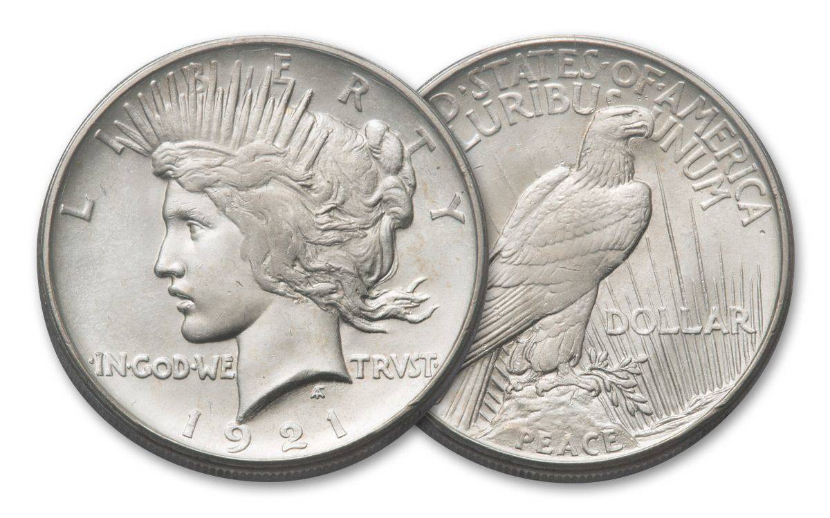 1921 Peace Dollar