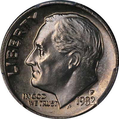 1982 "No Mint Mark" Dime