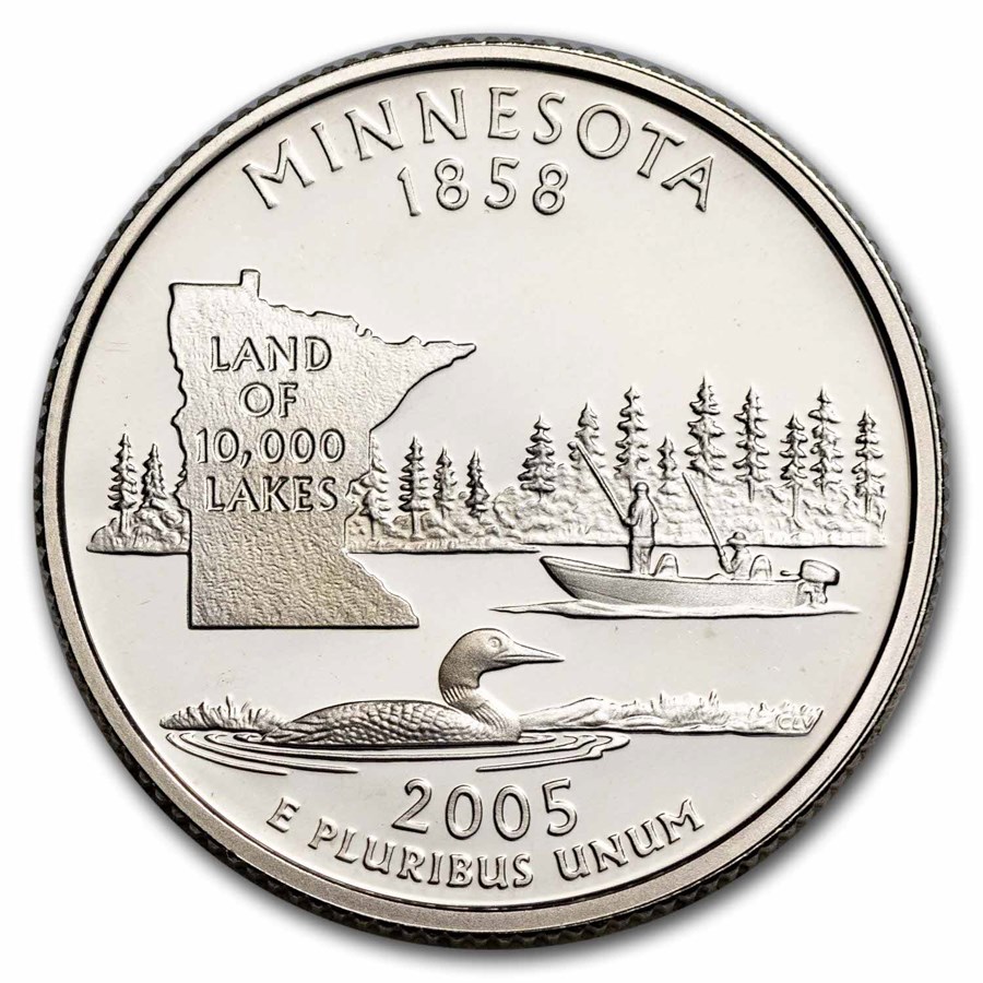 2005 Minnesota Quarter Extra Tree Error